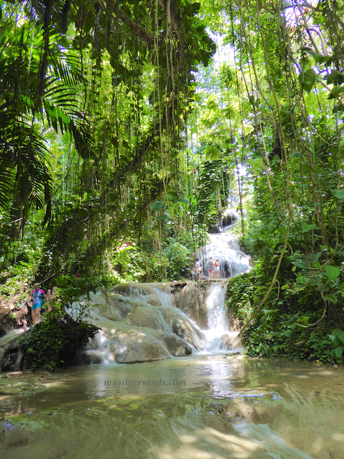 Turtle River Falls and Gardens in Ocho Rios, Jamaica